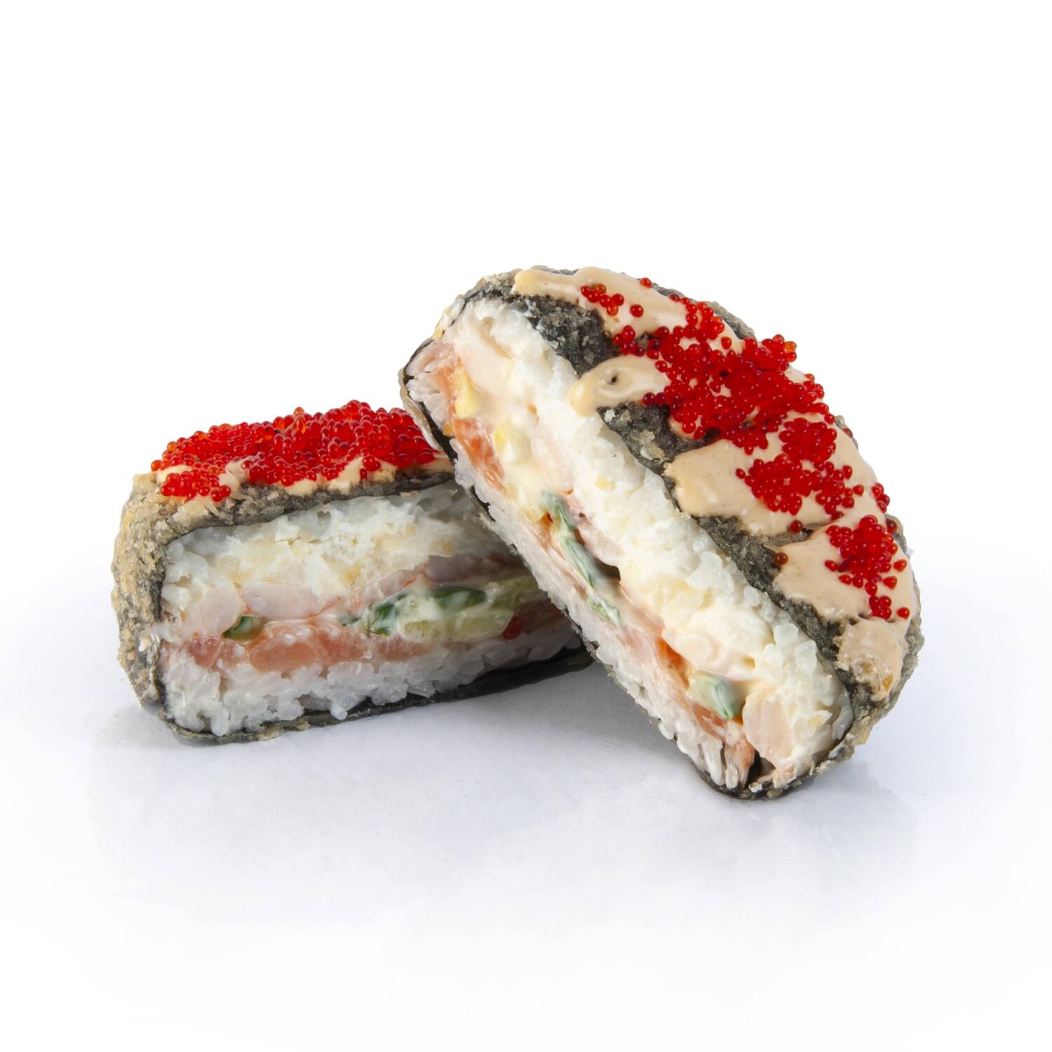 SUSHI BURGER SHRIMP AND SALMON 260GR